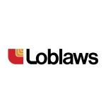 Loblaws logo with red and orange design.